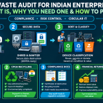 E Waste Audit Guide for Indian Enterprises broadcasting equipment e-waste India